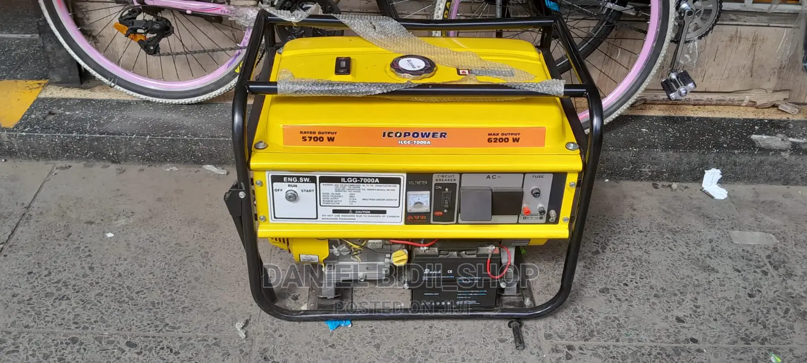 Icona 6.5kva Petrol Generator Set Keystart