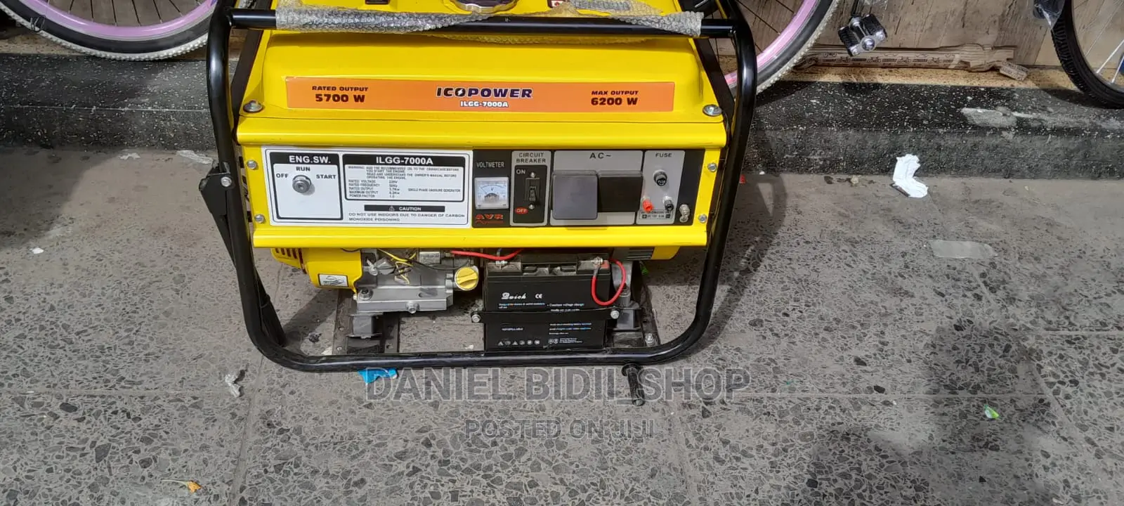 Icona 6.5kva Petrol Generator Set Keystart