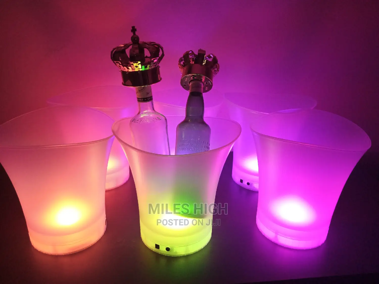 Nightclub LED Ice Bucket Rechargeable Lights