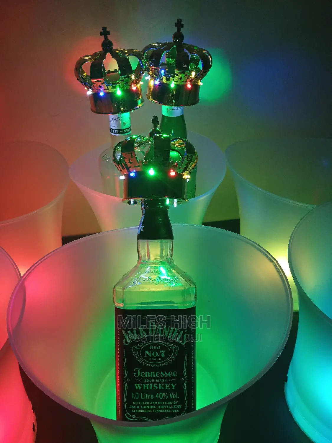 Nightclub LED Ice Bucket Rechargeable Lights