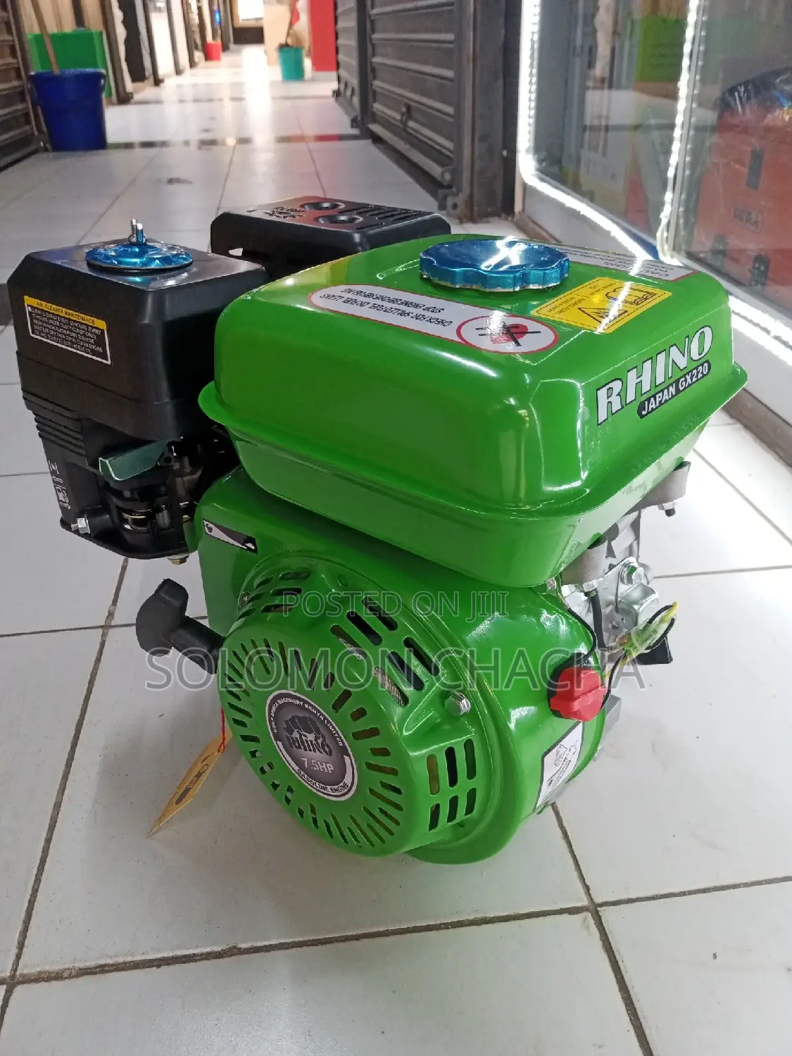 Rhino Japan Gx220 Engine Hp7.5