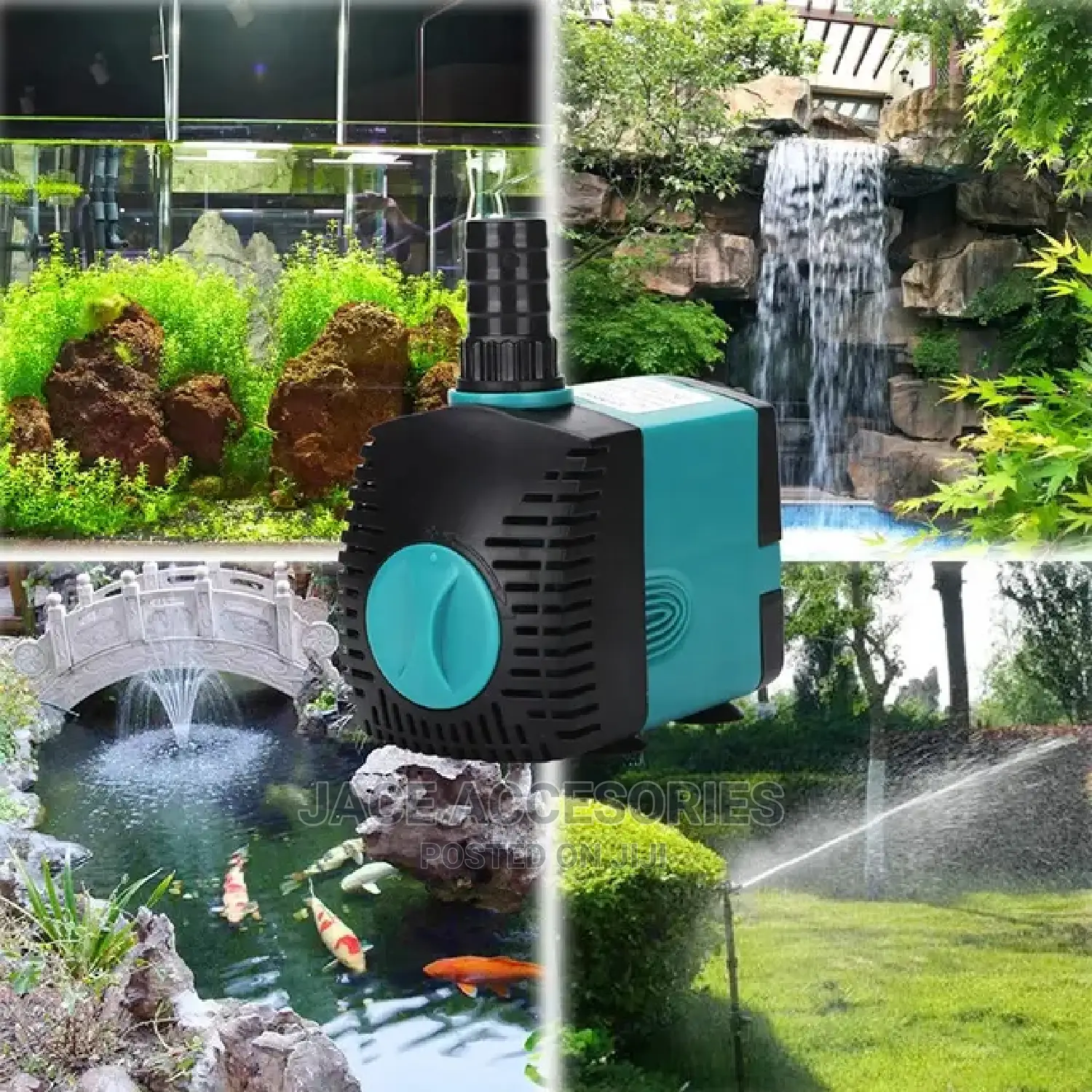Fountain Pumps With Sprinklers