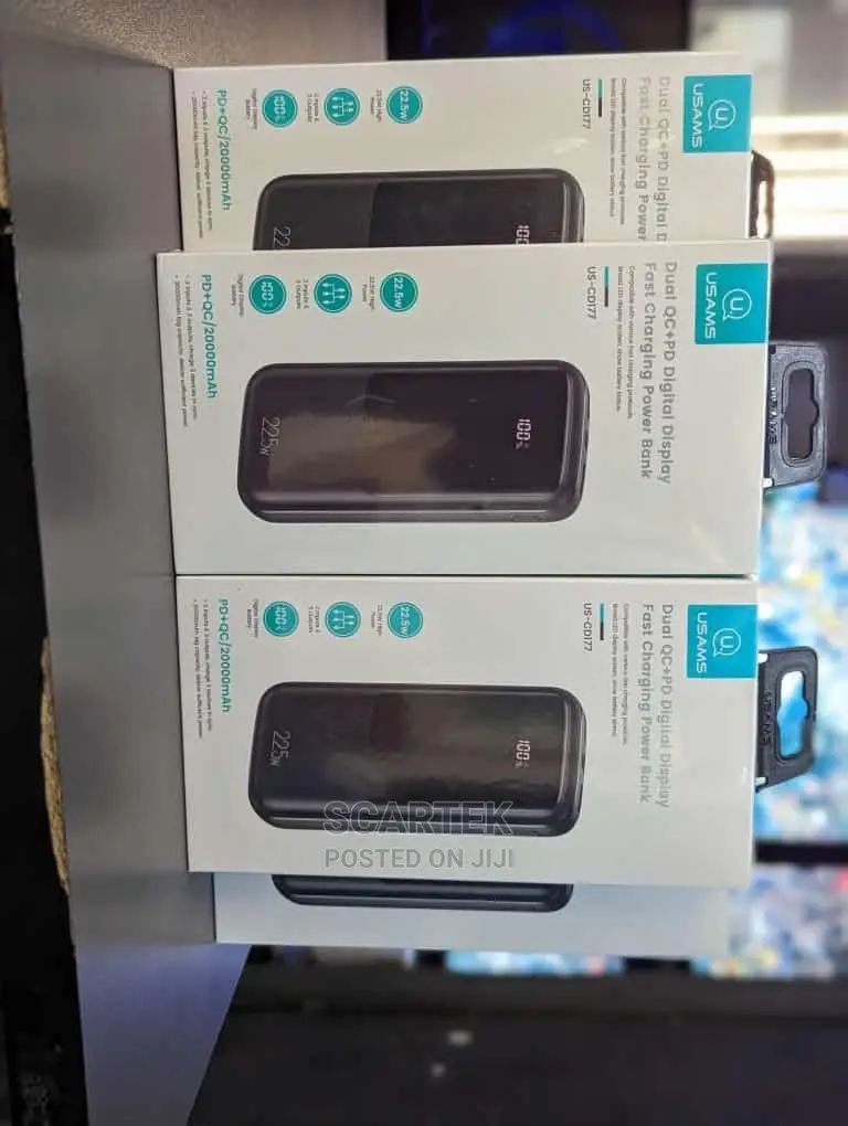 Usams PD+ QC 20000mah Power Bank
