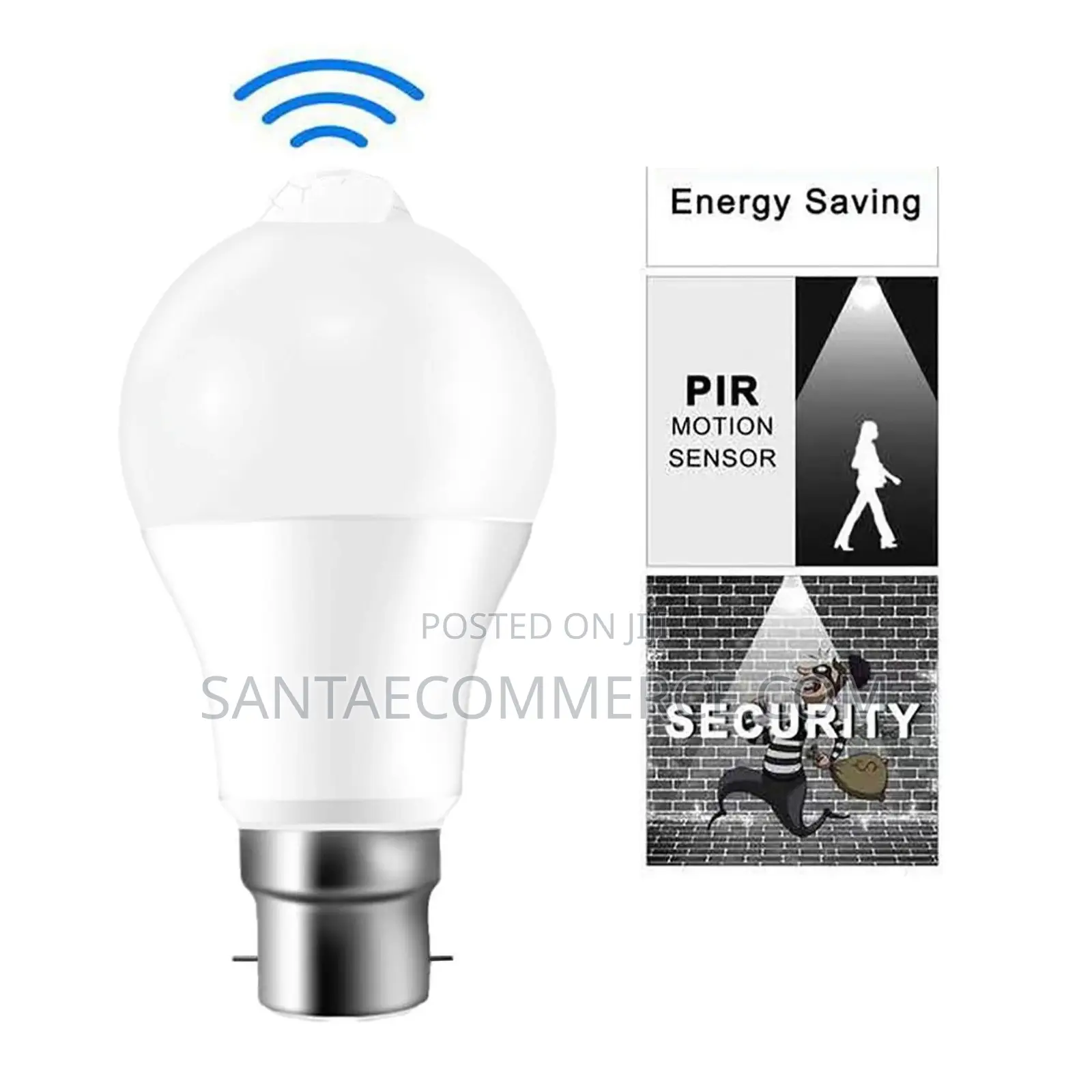 LED Motion Body Sensor Bulb