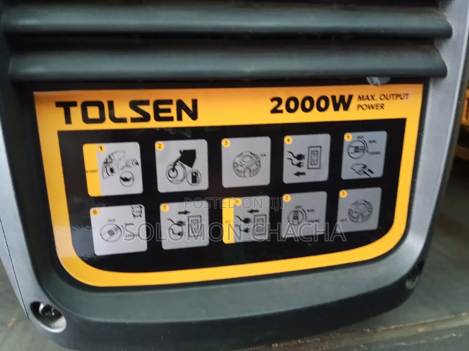 Tolsen 2000W Inverter Generator Super Silent Gasoline