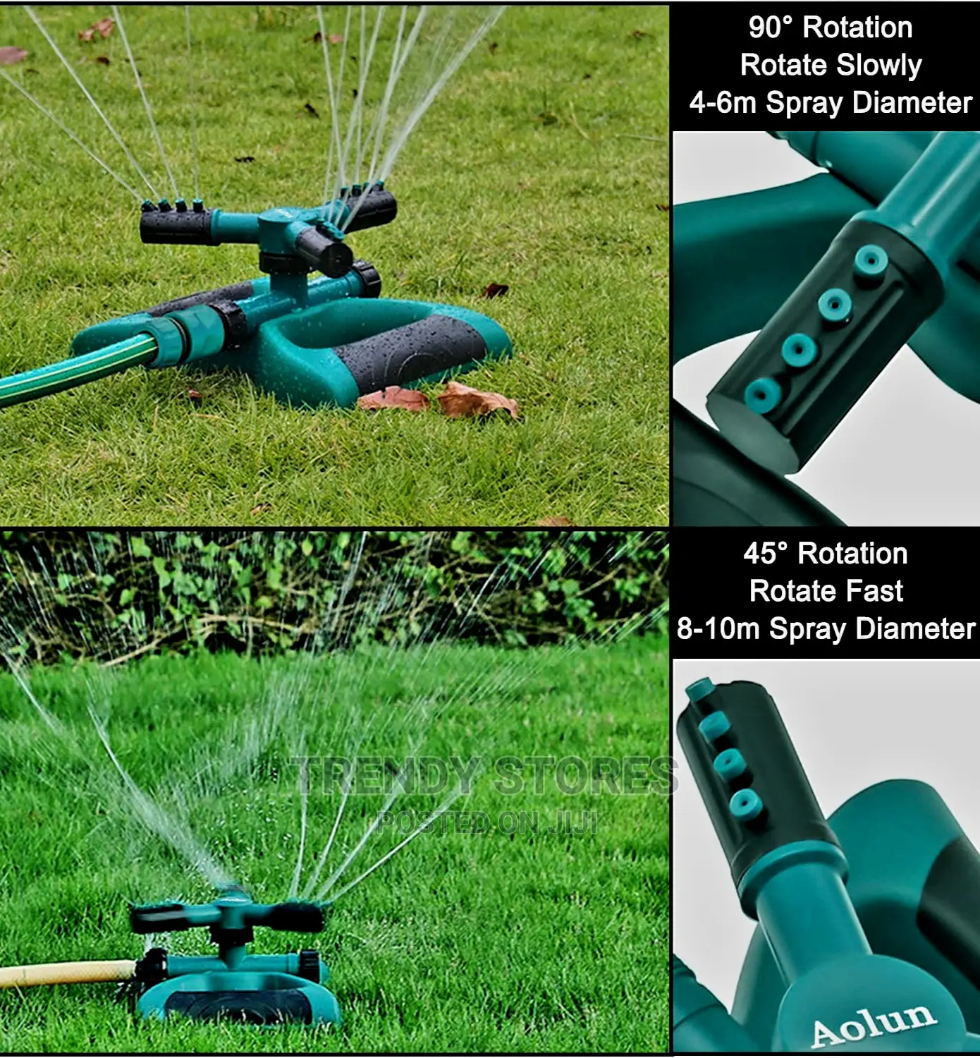 Garden Sprinkler 360°