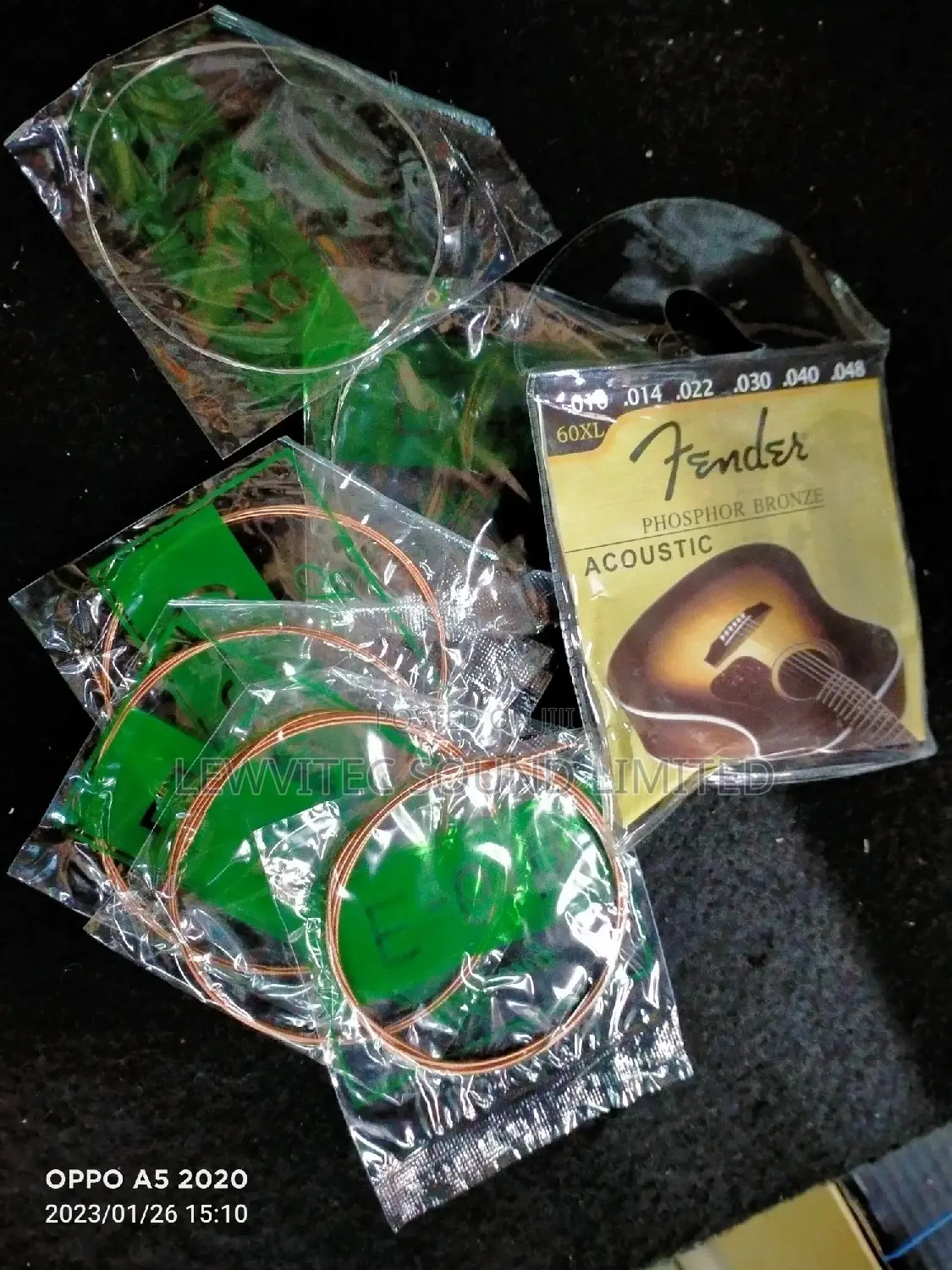 Fender Acoustic Phosphor Bronze Strings