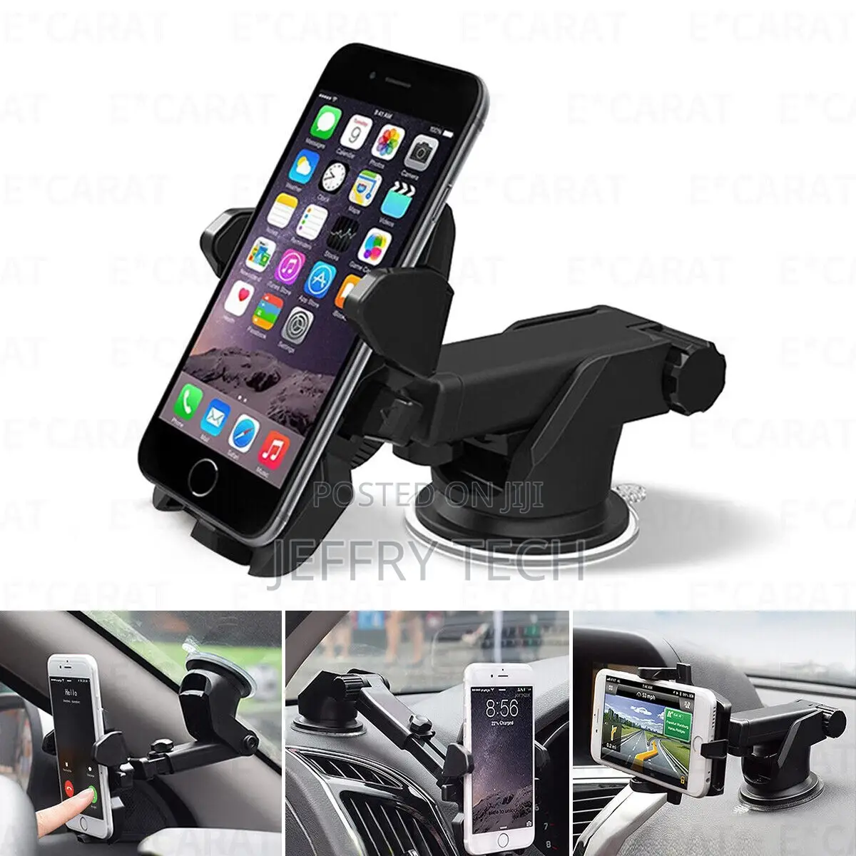 360° Mount Holder Car Windshield Stand for Mobile Cell Phone