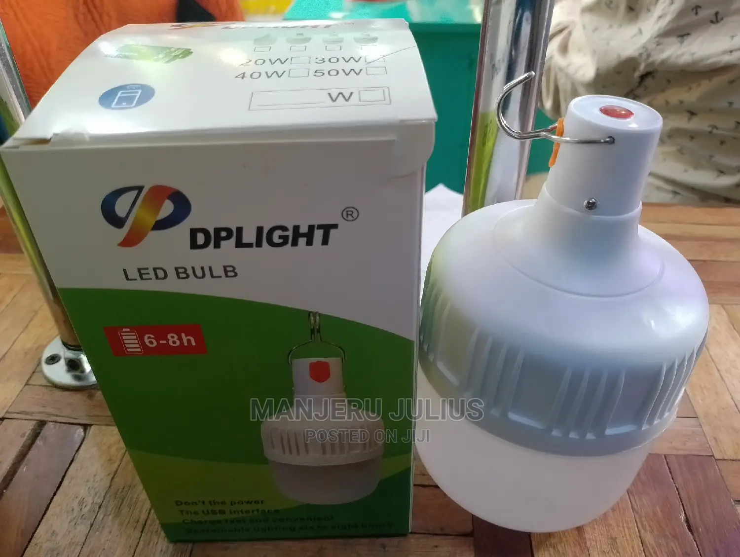 30 Watts Rechargeable Bulb