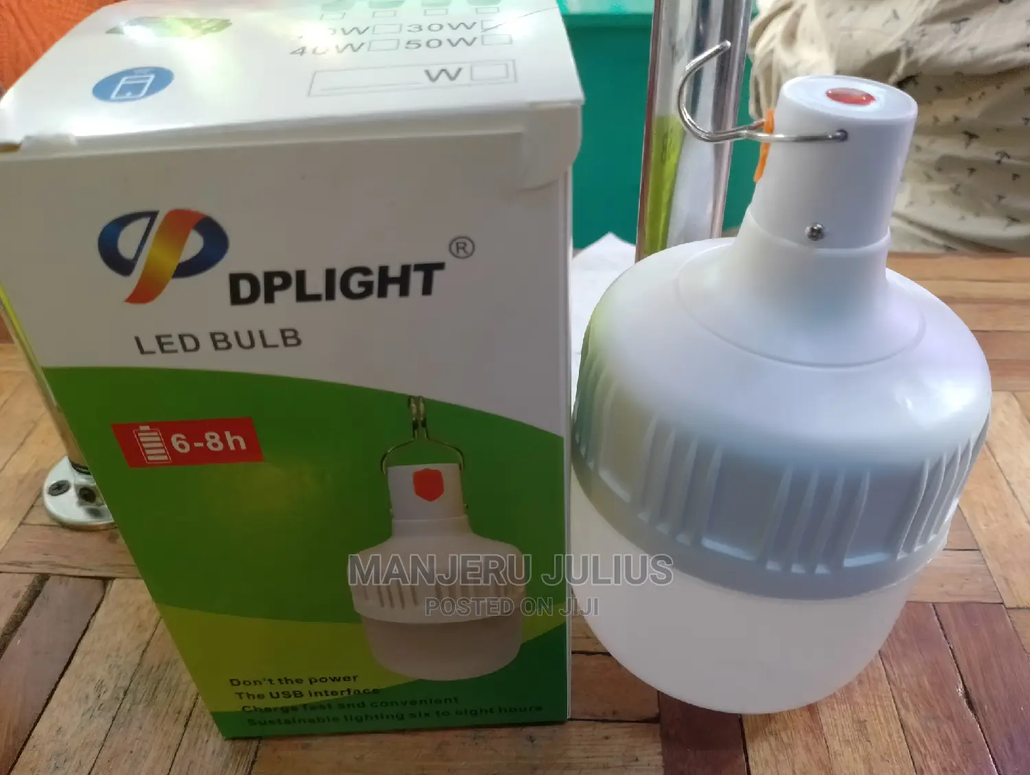 30 Watts Rechargeable Bulb