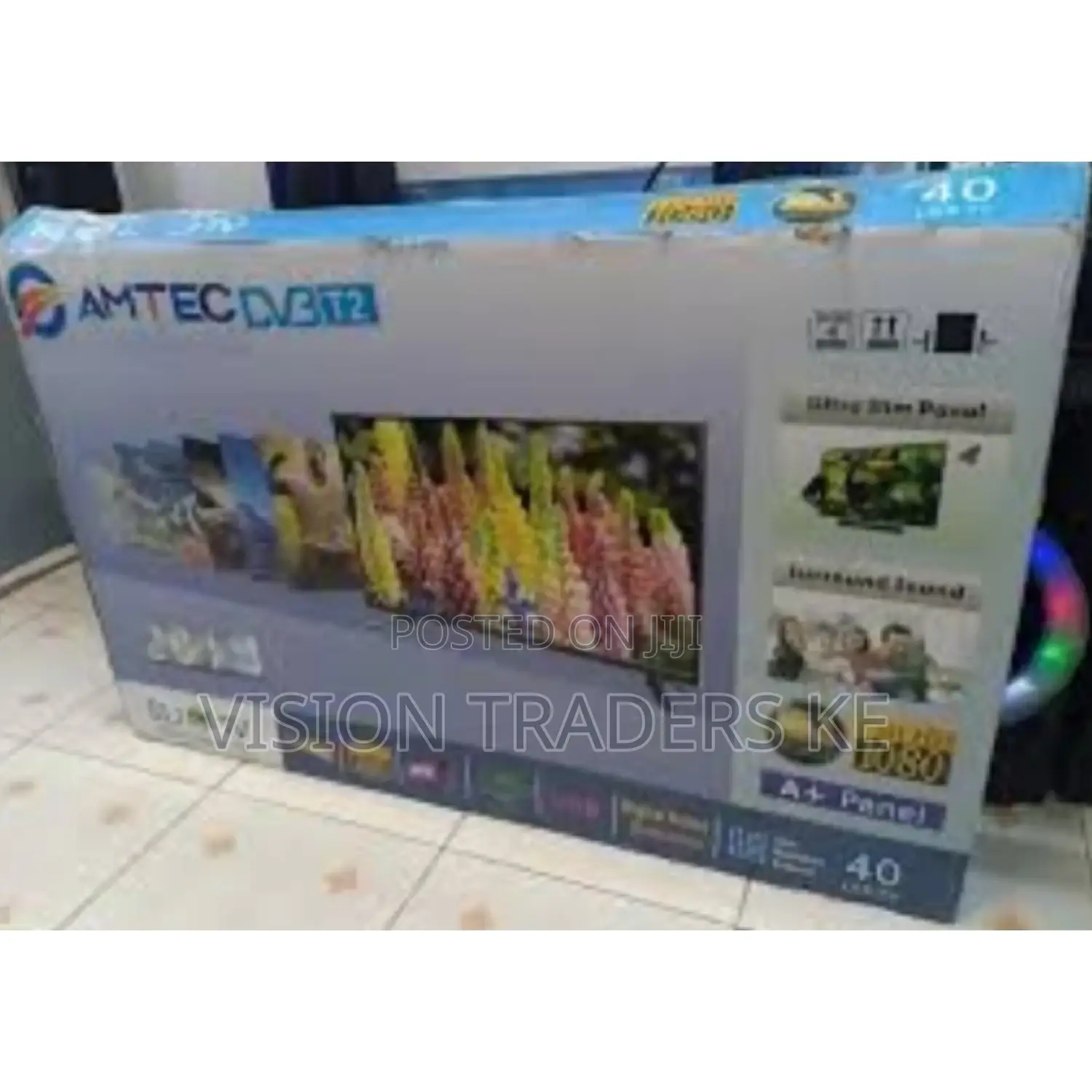 New Frameless Amtec 40 Inches Android Tv