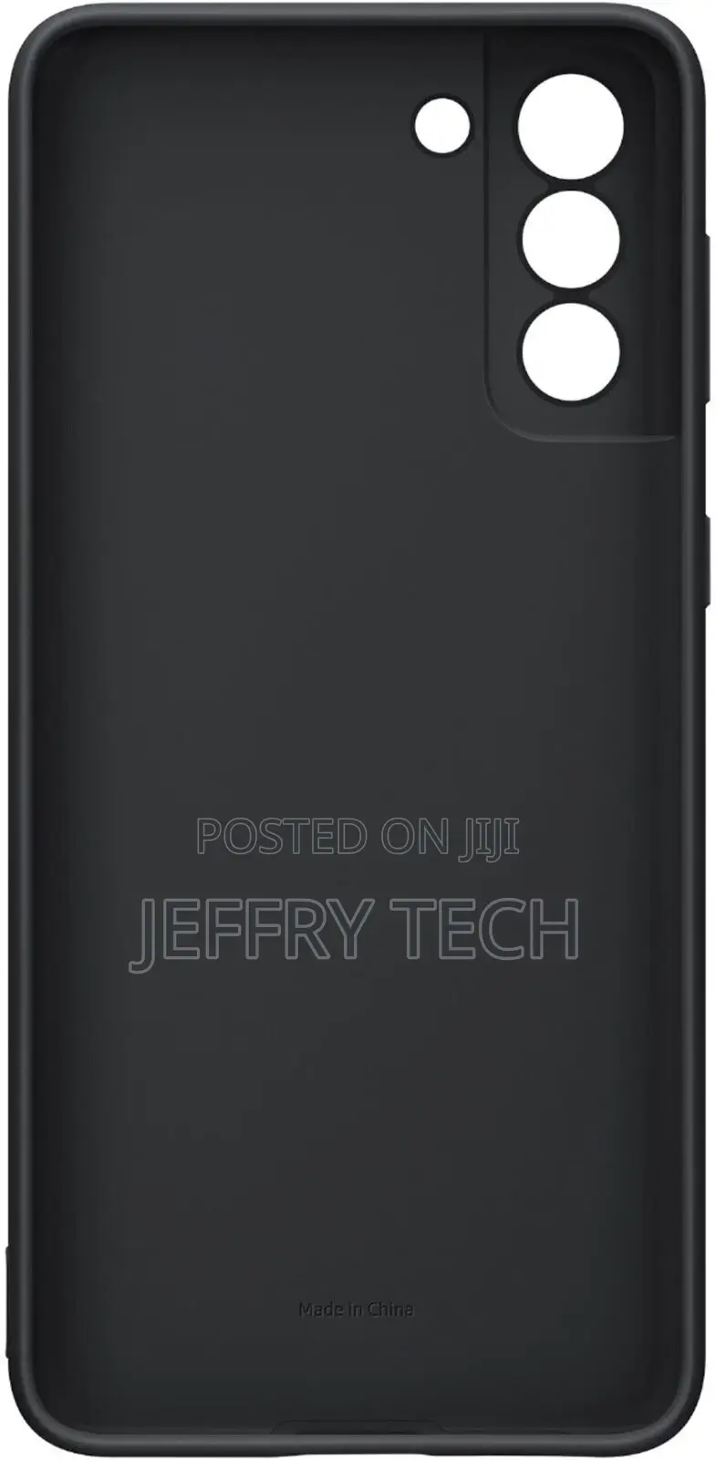 Samsung - Silicone Protective Case for Galaxy S21 - Black