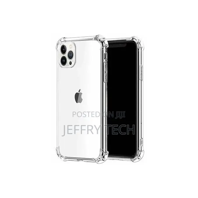 Faabin Back Cover for iPhone 13 Pro Max (Transparent, Pack