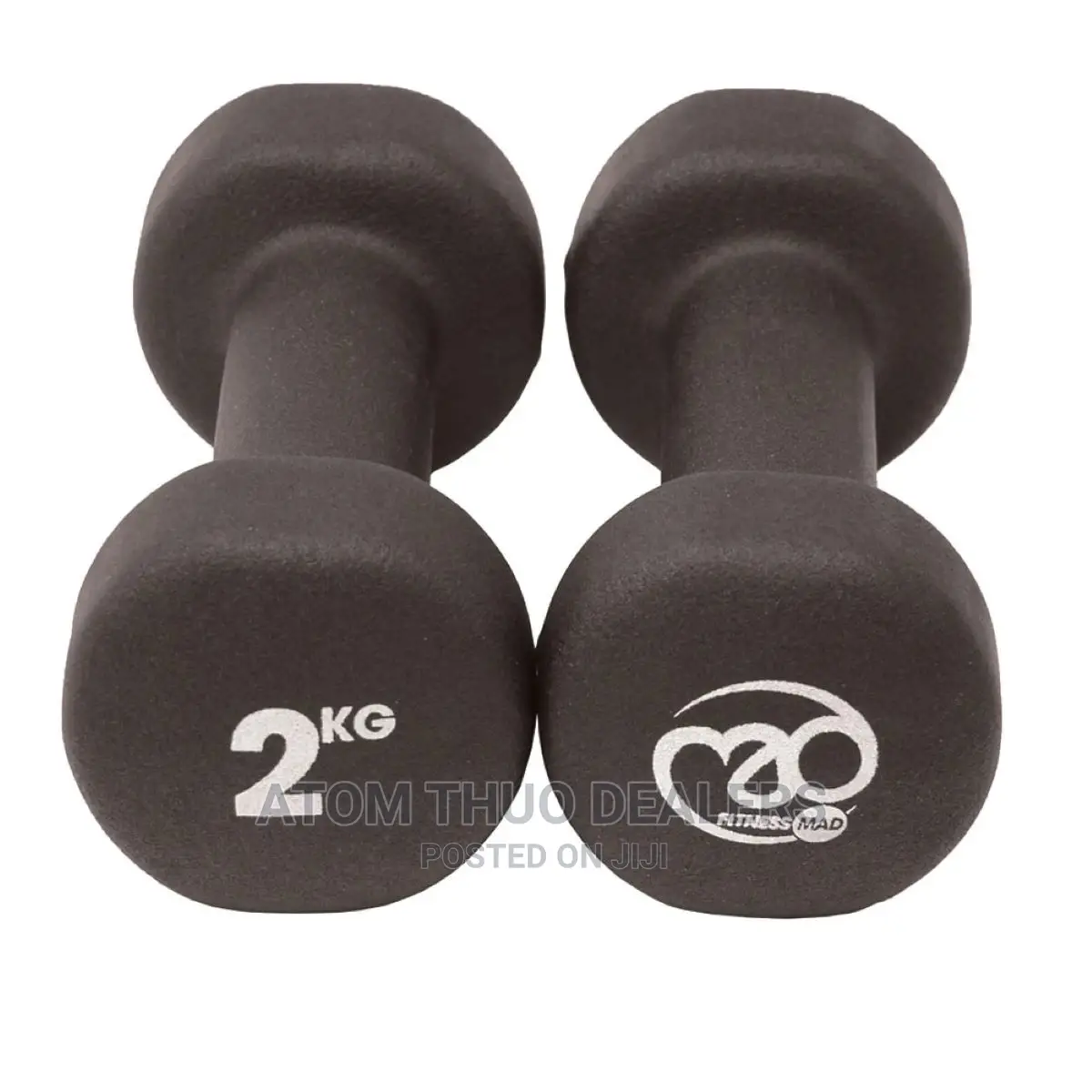 2kg Fitness Neoprene Dumbbell