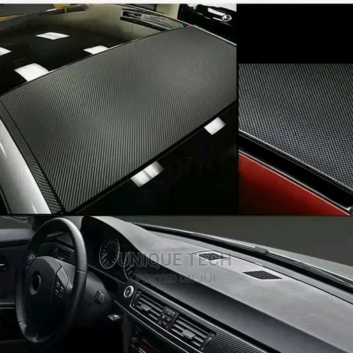 Car Interior Vinyl Sticker - Red, Grey, Blue, Black