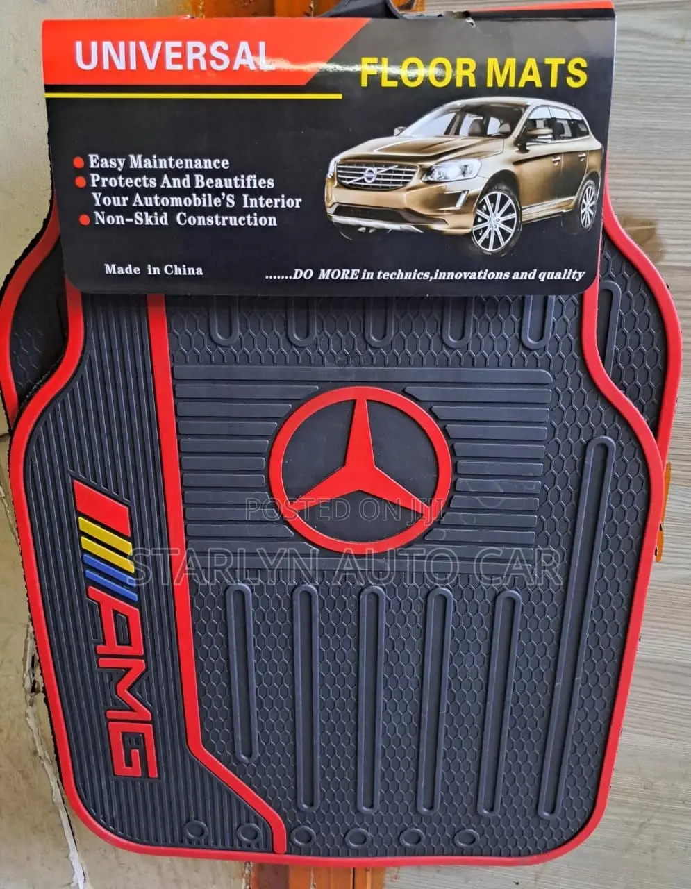 Floor Mats Branded Mercedes Benz