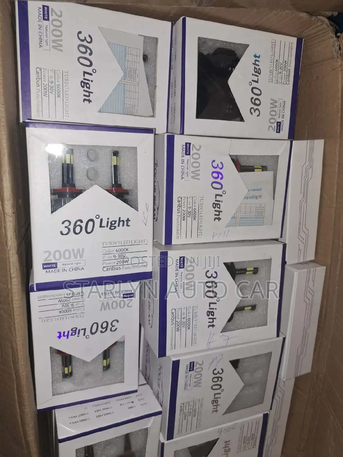 LED Bulb 300watts H11,hb3,h4,9005/6