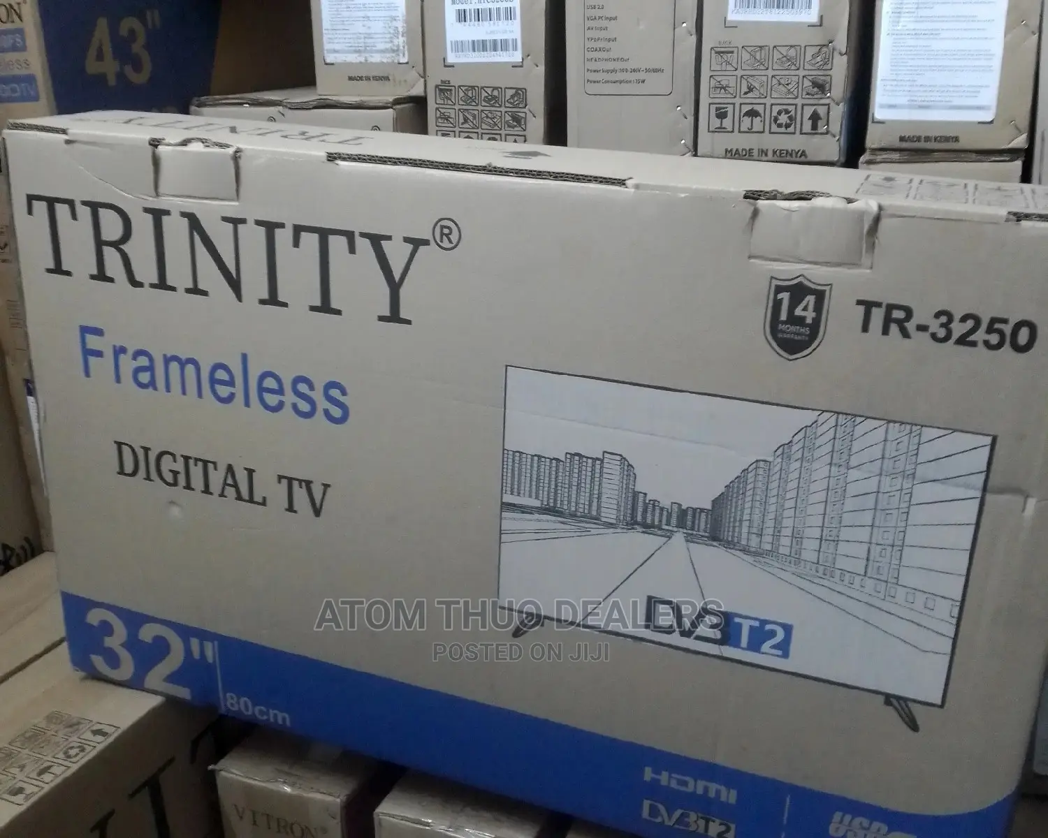 Trinity 32:Inches Digital Flameless