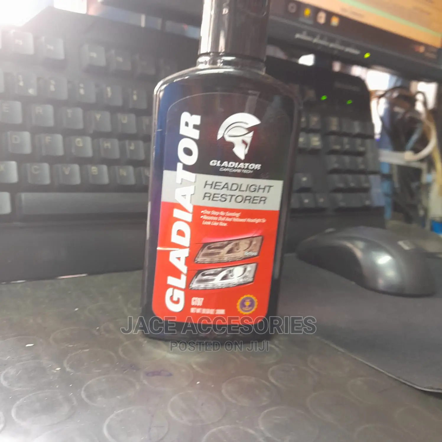 Gladiator Headlight Restorer