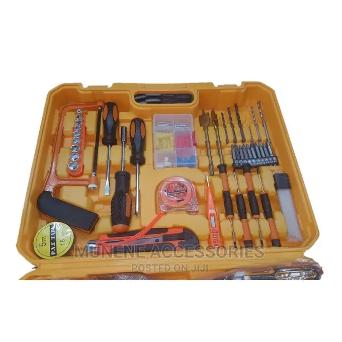 Dewalt 129pc 48v Cordless Electric Drill 2 Rechargeable Batteries