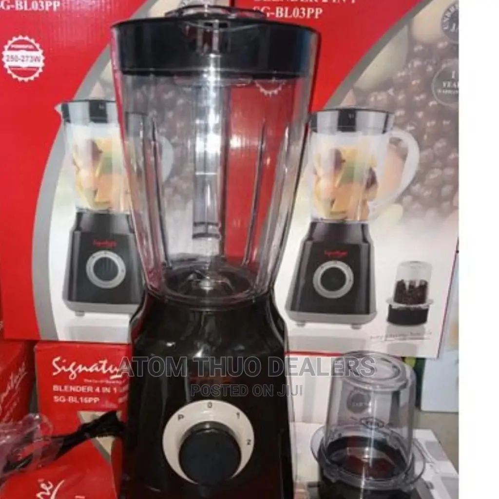 Red Berry 3in1 Blender With Grinder And Mincer .