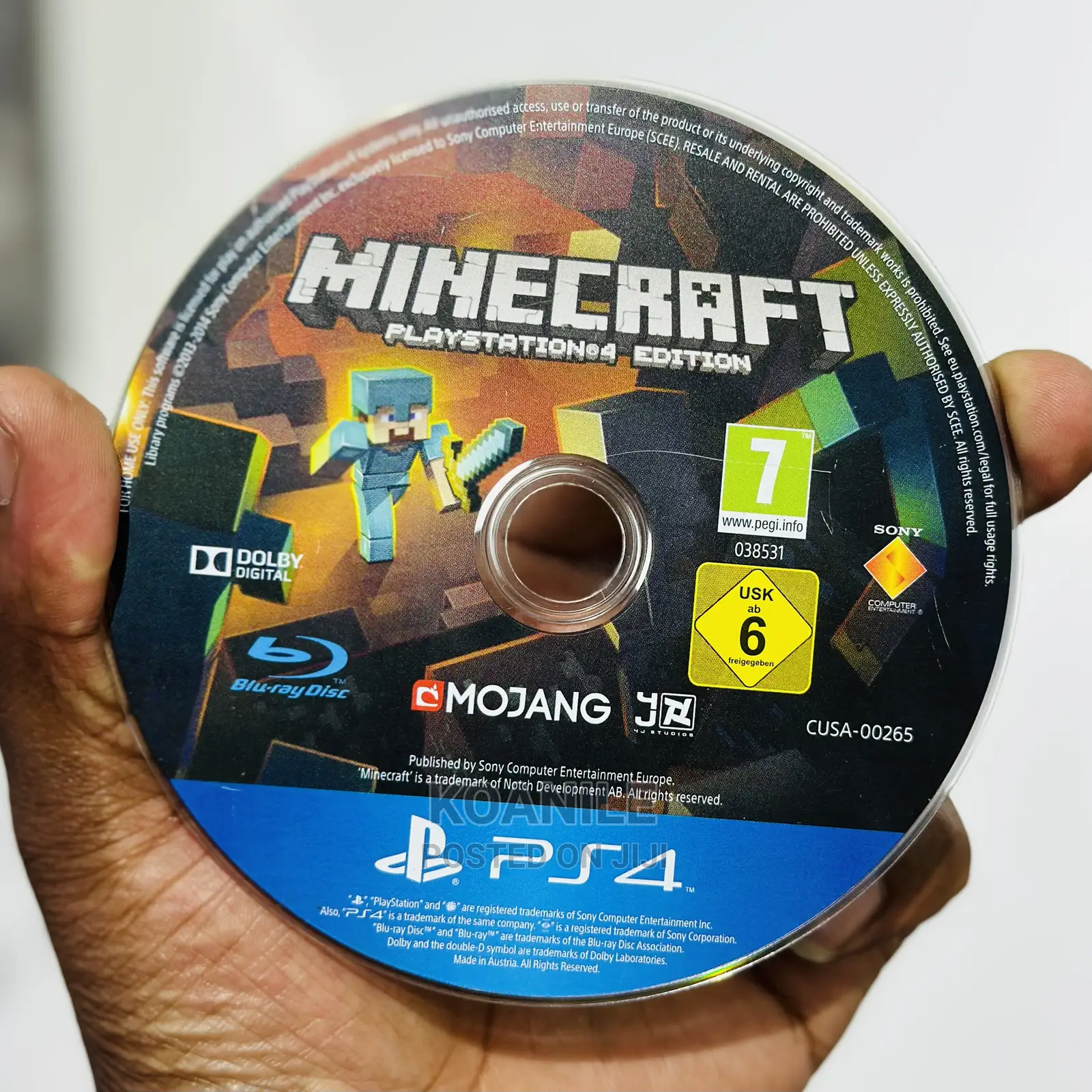 PS4 Minecraft