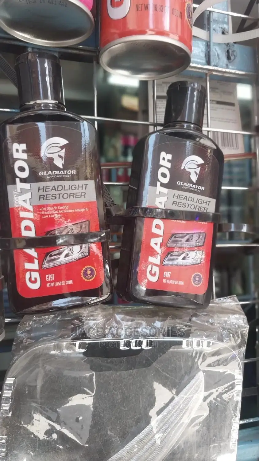 Gladiator Headlight Restorer