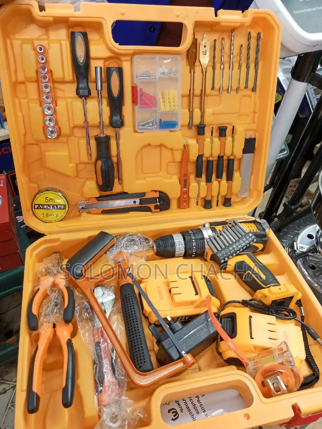 Dewalt Dc Drill Kit Tools