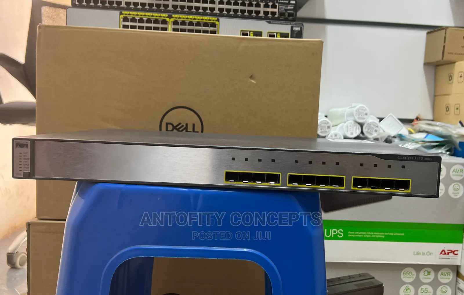 Cisco Catalyst 3750g 12 Port Gigabit SFP Core Switch