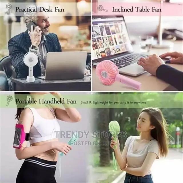 3 Level Speed Portable Hand Fan