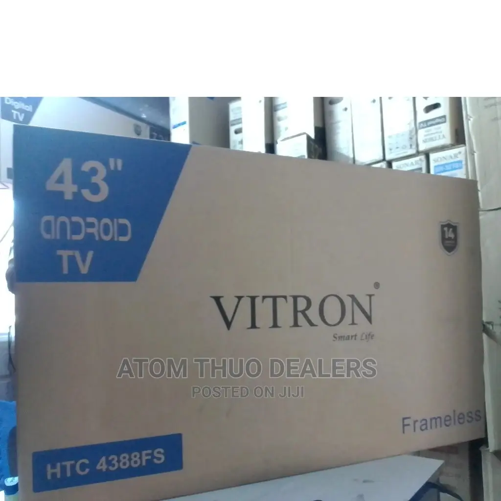 Vitron 43 Inches Flameless Smart Tv
