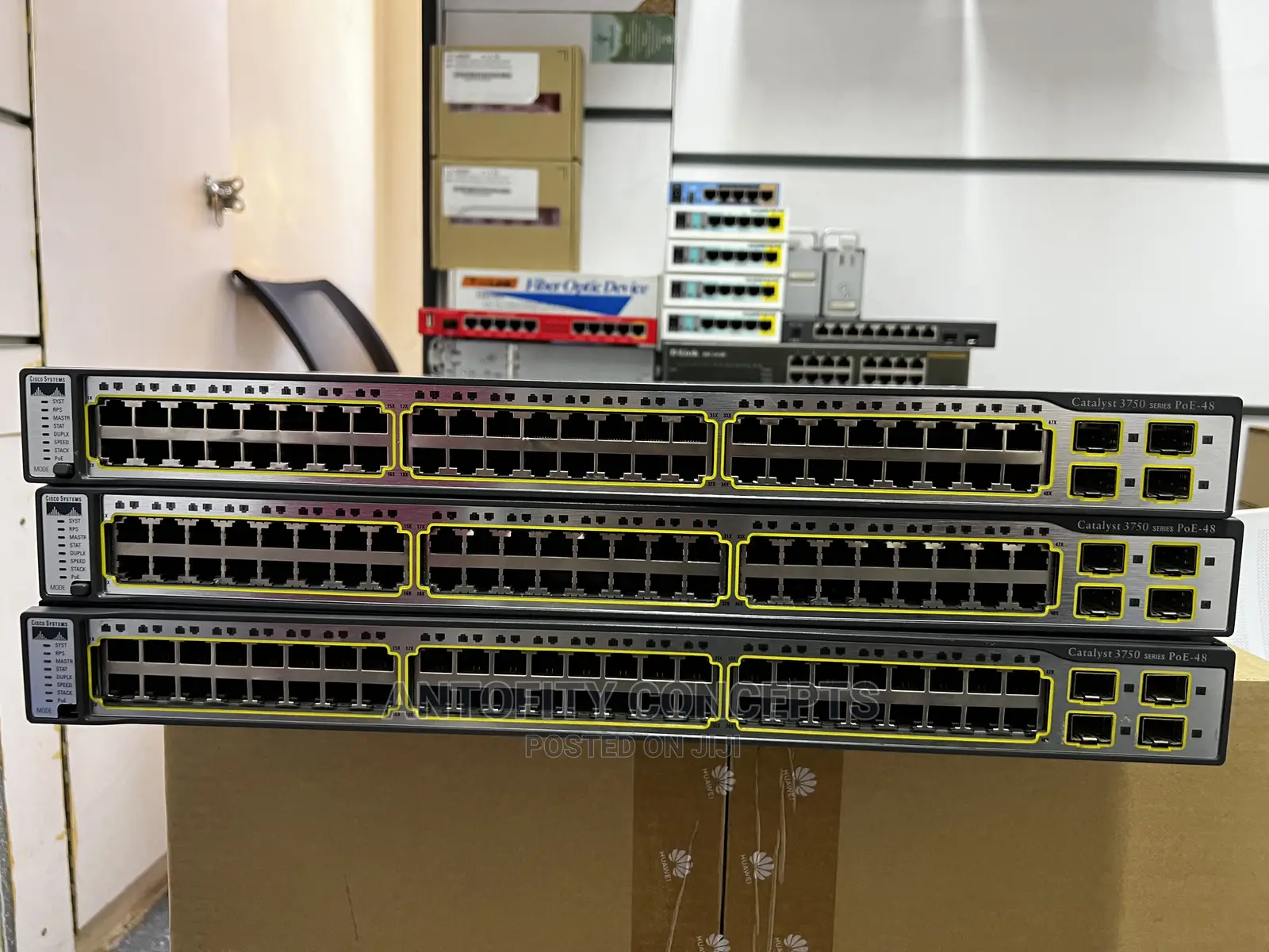 Cisco Catalyst 3750 48 Port Poe