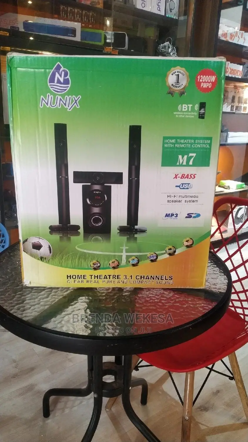 3.1ch Mini Home Theater System 12000w Nunix M7