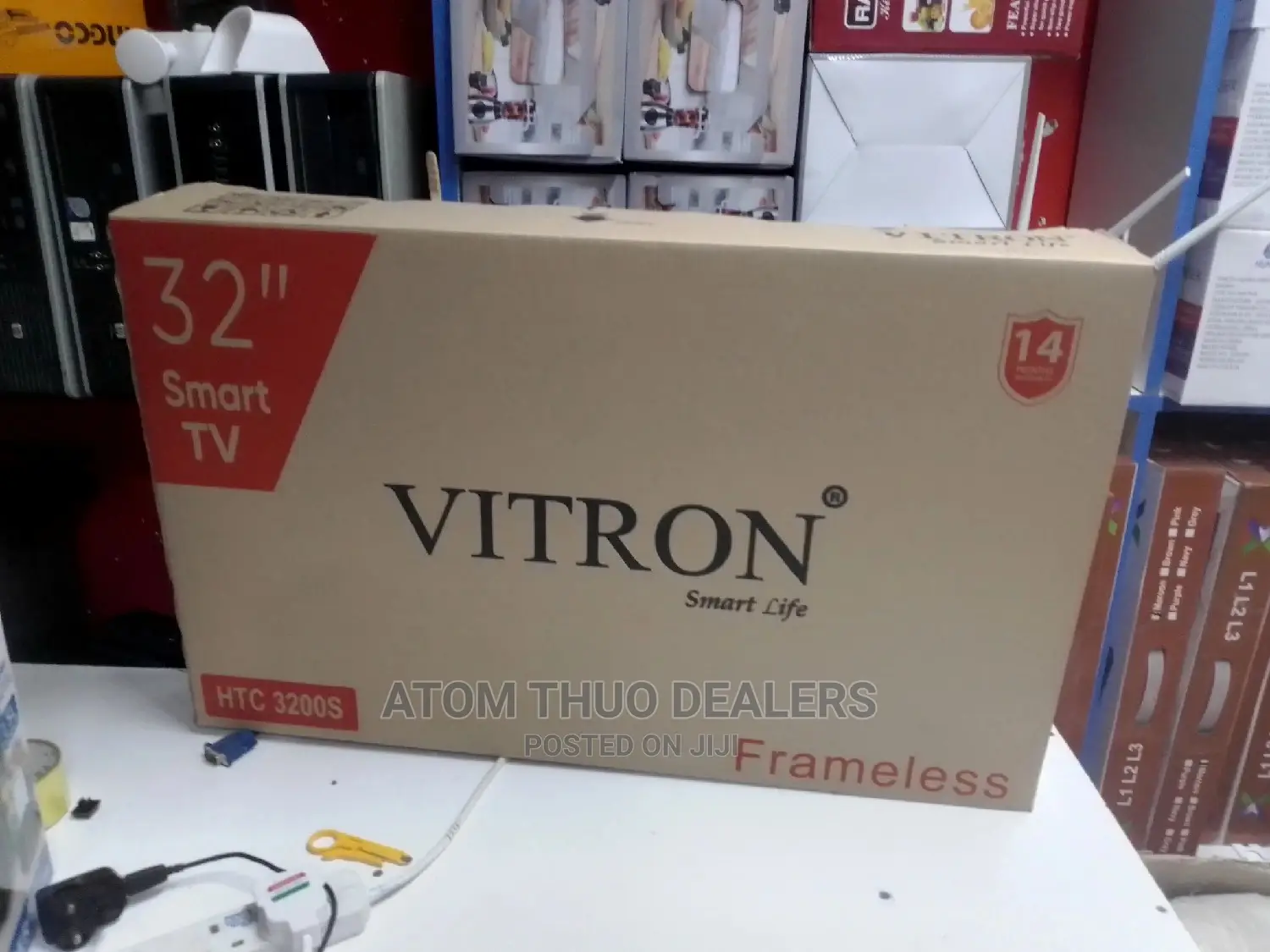 Vitron 32 Inches Flameless Smart Tv