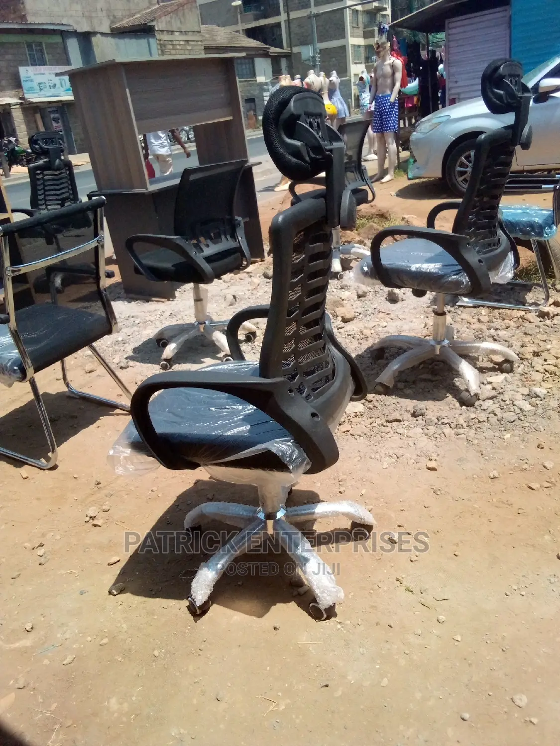 High Back Recliner Headrest Office Chair