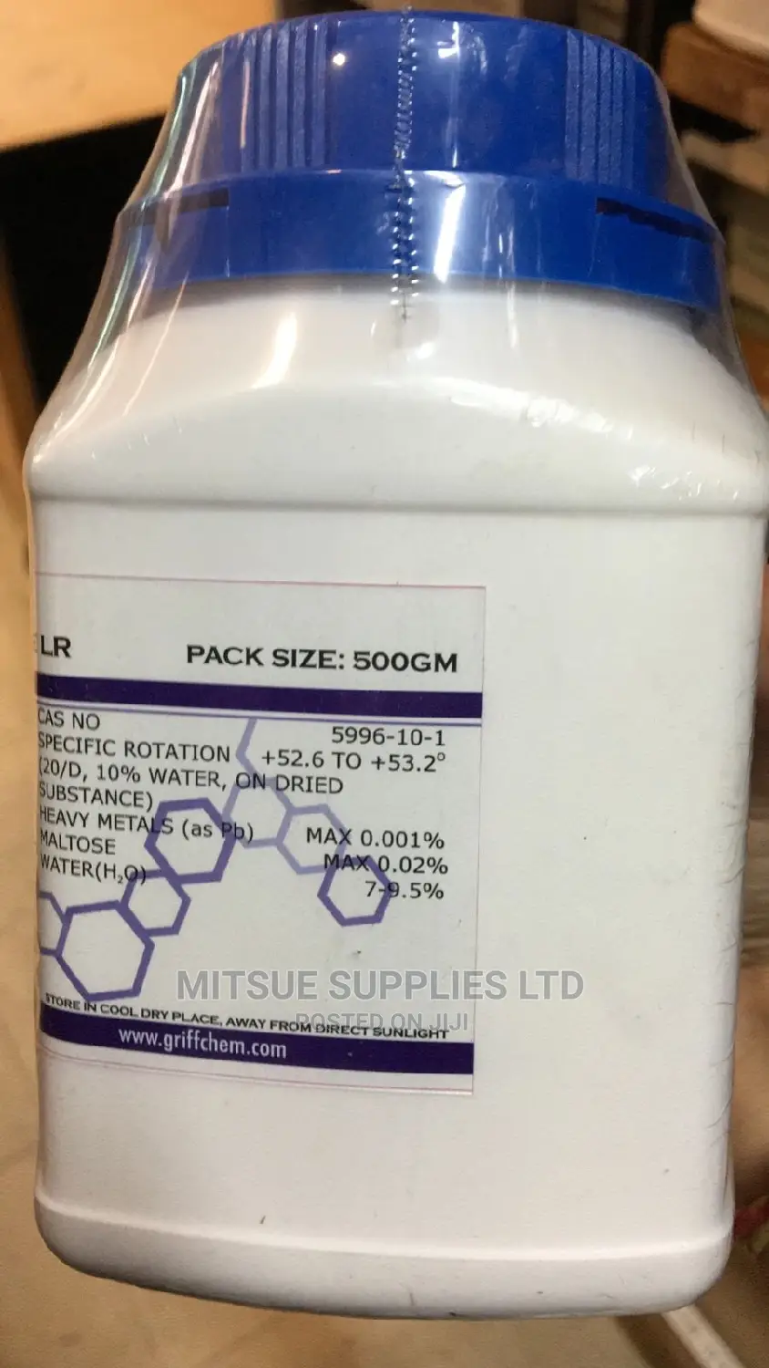 Dextrose Monohydrate Glucose L/R 500G