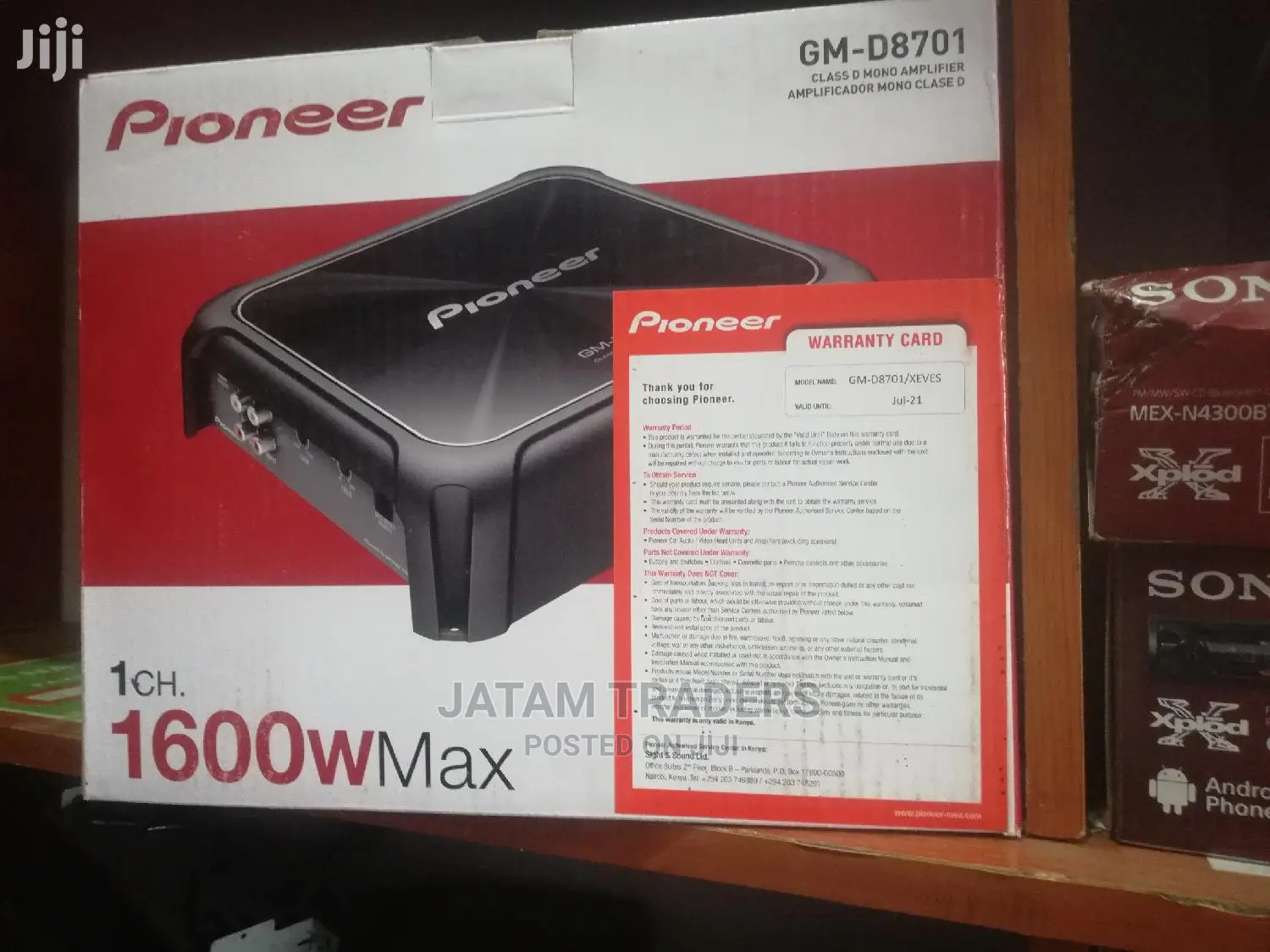 Pioneer Monoblock 8701