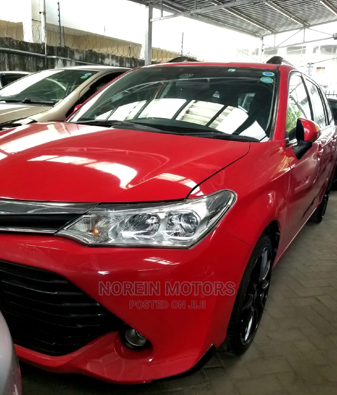 Toyota Corolla Fielder 2015 Red