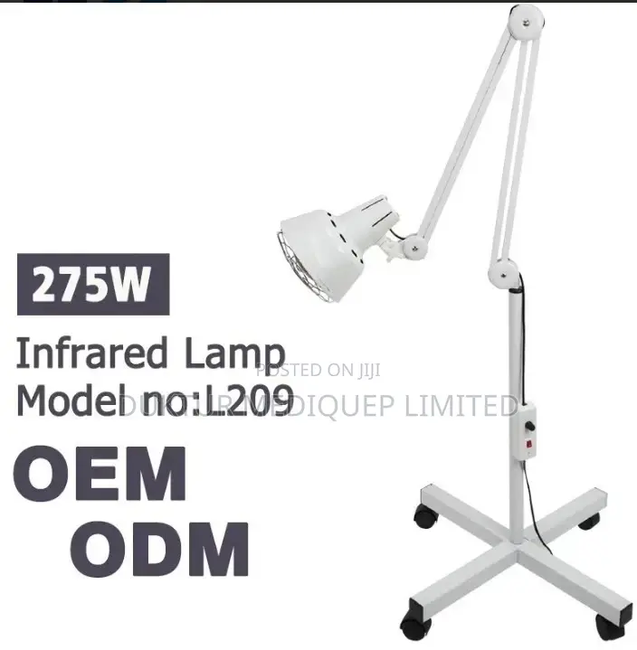 Infrared Heating Floor Lamp With 275 W Infrared Lamp