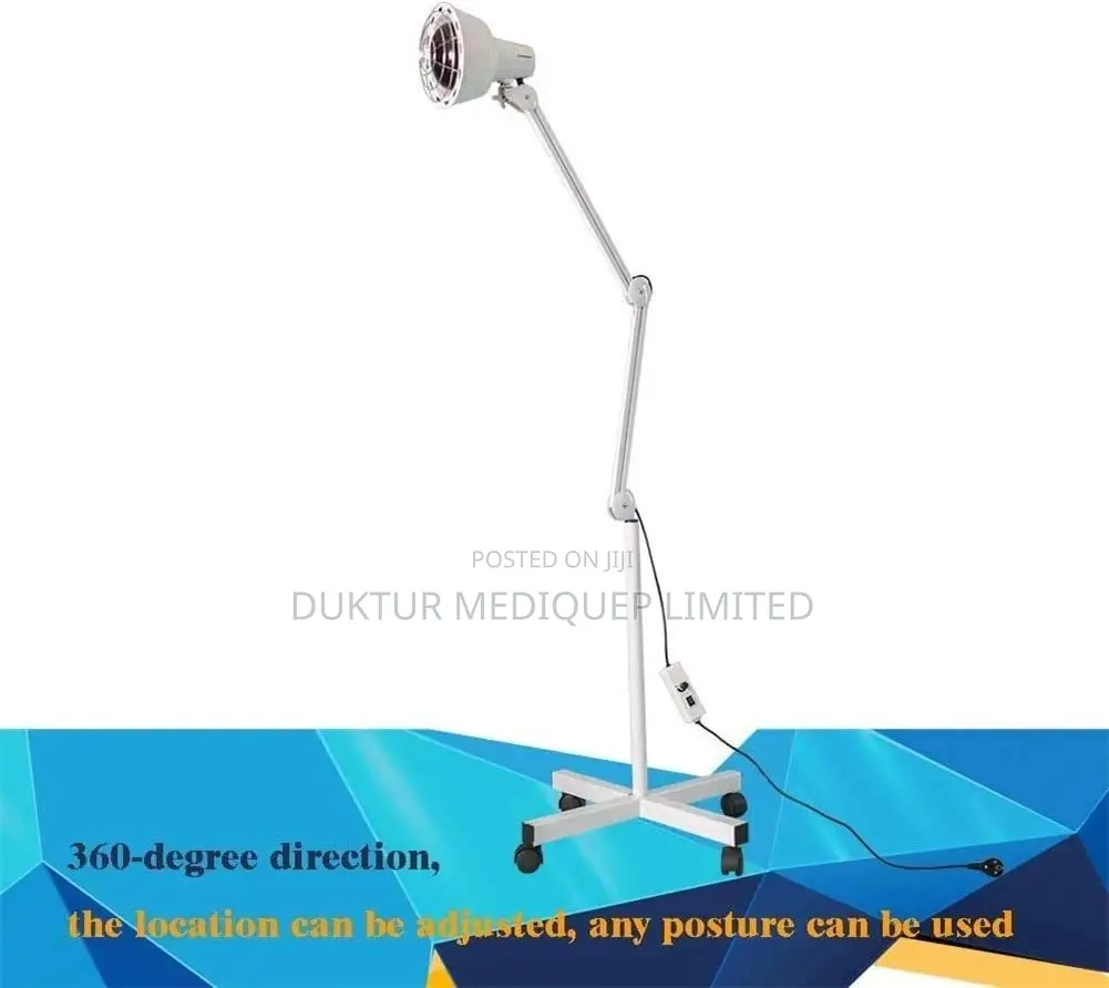 Infrared Heating Floor Lamp With 275 W Infrared Lamp
