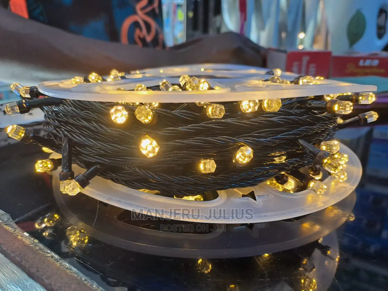50m Warm White Christmas Lights
