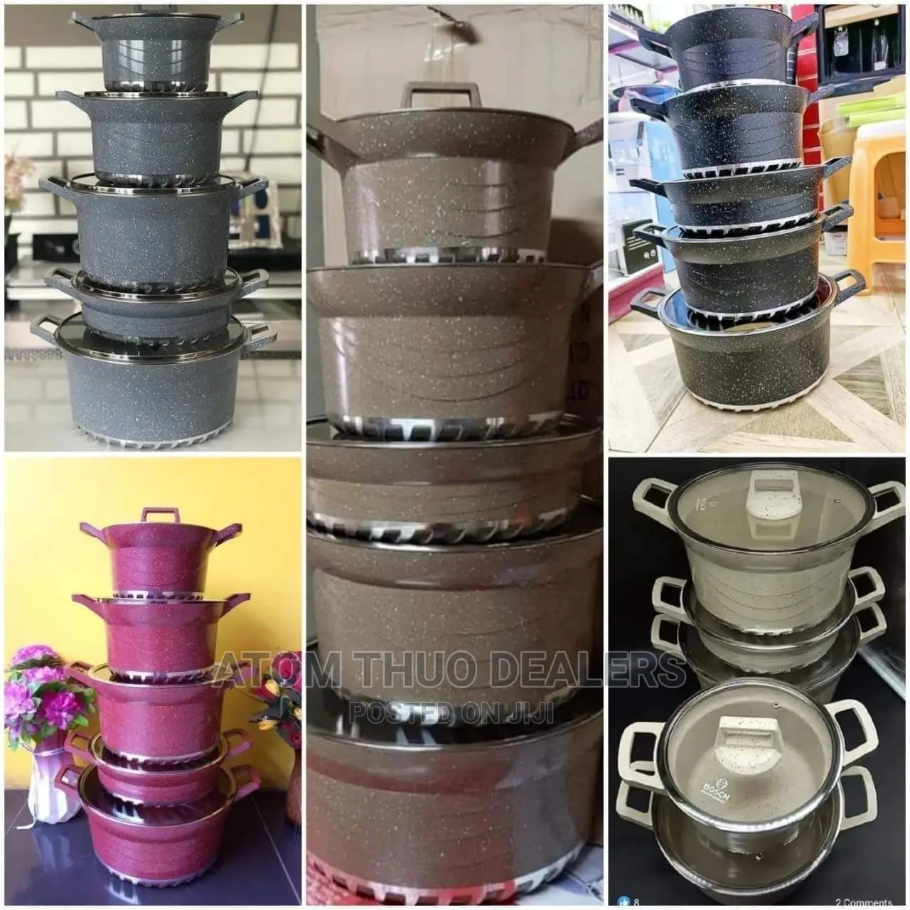 10 PC Bosch Cookware
