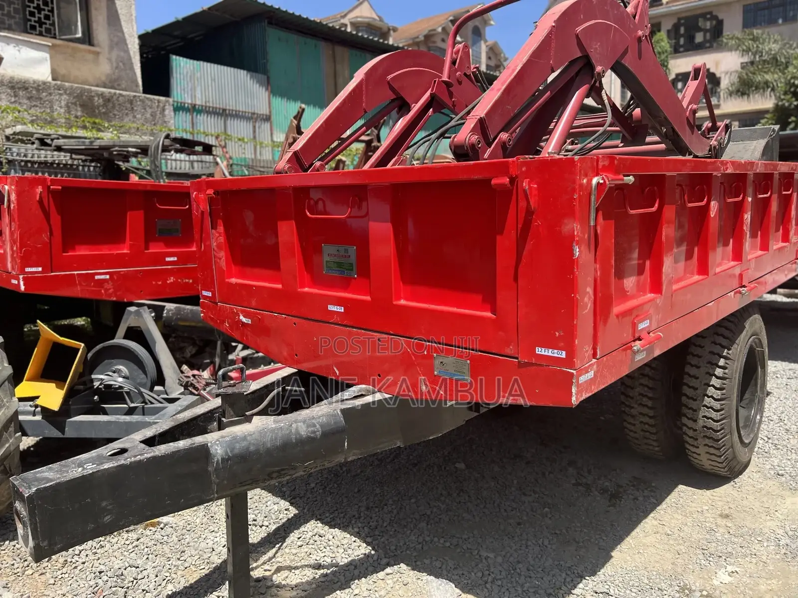 10-12tonne Tipping Trailer