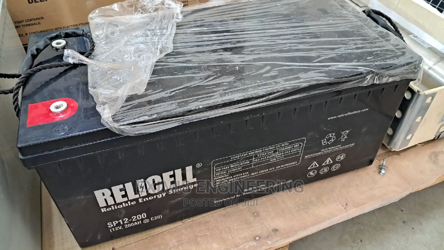 RELICELL Solar Battery 200ah/12v