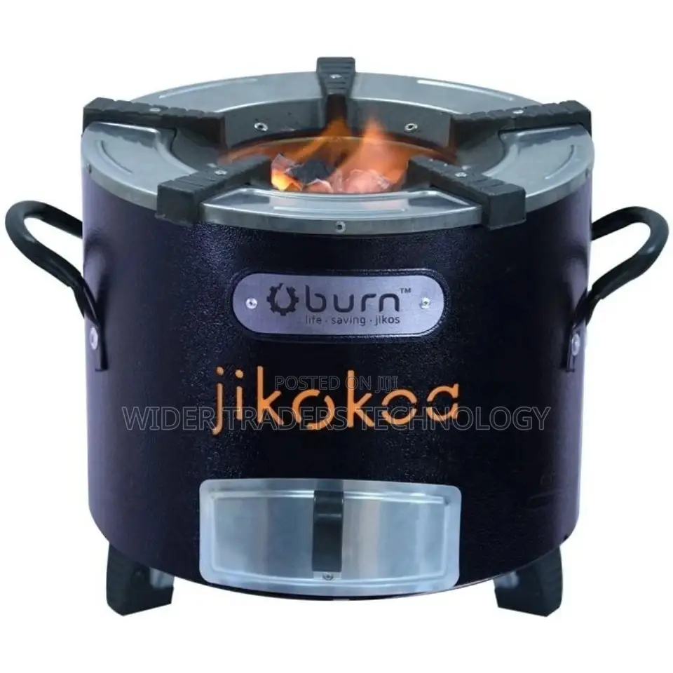 Jikokoa Quality Modern Charcoal Stove Black