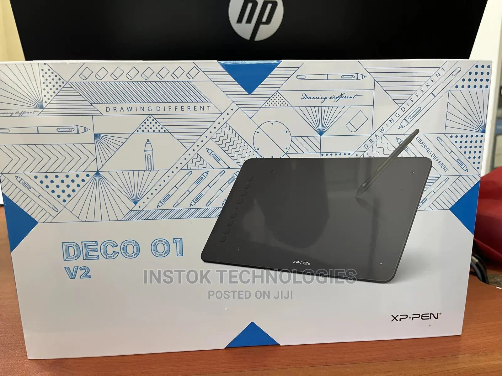 XP-PEN Deco 01 V2 10 Inch Graphics Drawing Tablet
