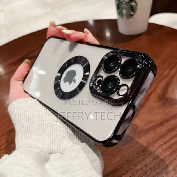 Apple iPhone 13 12 14 Promax Clear Case Slim Plating Mag Saf