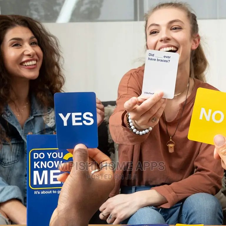 Do You Know Me Card Game