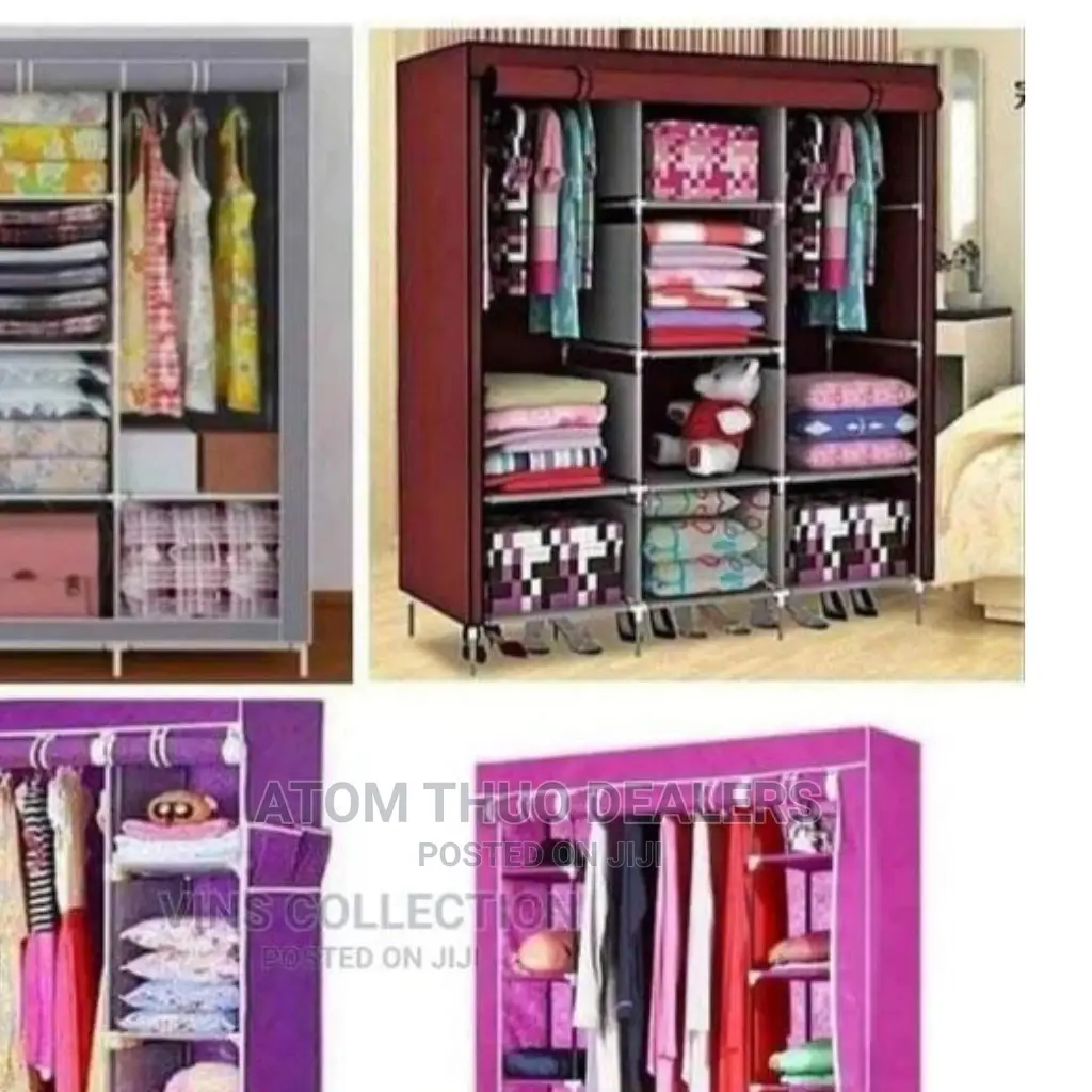 Portable Wooden Wardrobe