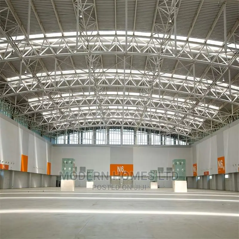 Steel Structures for Churches, Warehouses and Amphitheaters